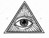 Eye Horus Drawing Tattoo Illuminati Vector Ra Seeing Pyramid Draw Getdrawings Symbol Vintage Fr Google sketch template