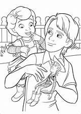 Toy Story Coloring Pages Printable Bonnie Color Woody sketch template
