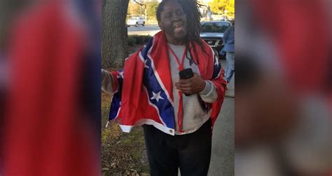 Black Mississippi Woman Wears Confederate Flag And Noose To Vote