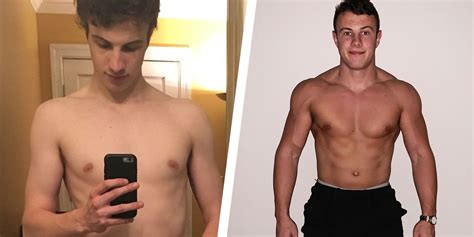 this guy gained more than 40 pounds of muscle after getting sober