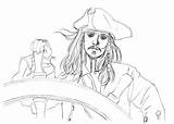 Sparrow Pirate Fluch Karibik Malvorlagen sketch template