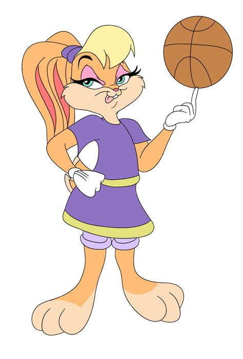 Lola Bunny And Her Basketball By Jcthornton On Deviantart