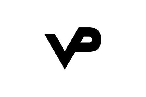 pv vp logo design graphic  xcoolee creative fabrica