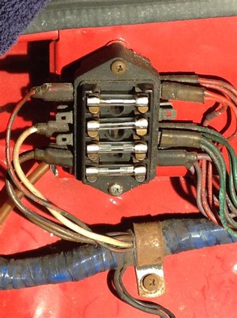 correct fuses  fuse block mgb gt forum  mg experience