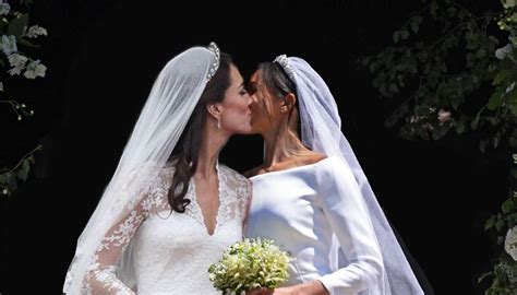 Kate Middleton And Meghan Markle S Royal Wedding Photo