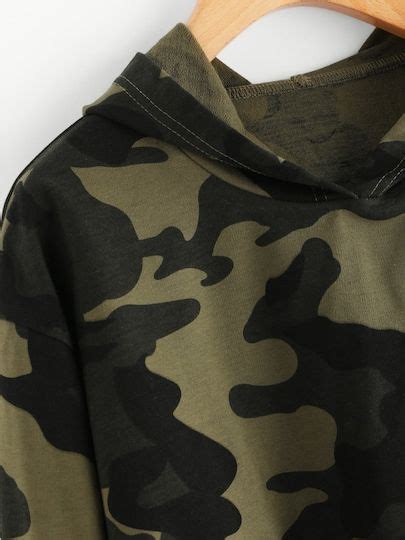 camo print crop hoodie cropped hoodie camo print crop sweatshirt hoodie