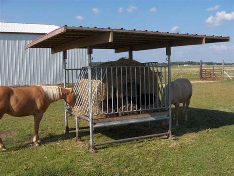 neat  bale feeder hay feeder  horses horse hay horses