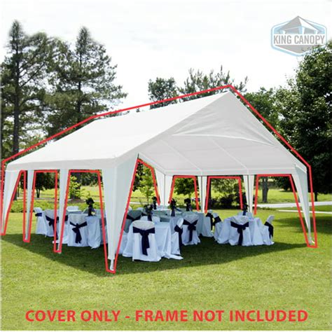 king canopy  ft   ft whitewhite carport canopy cover walmart