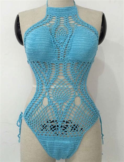 2017 one piece swimwear lady tankini monokini swimsuit sexy crochet