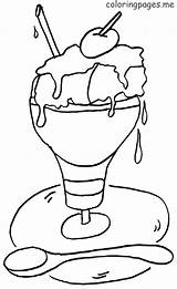Coloring Pages Ice Cream Parlor Coloringtop sketch template
