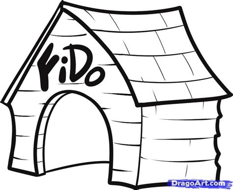 dog house coloring page printable ted lutons printable activities
