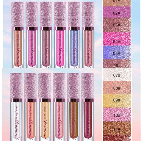 buy  colors shiny glitter liquid lipstick waterproof