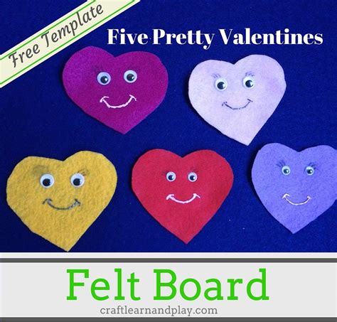 pretty valentines  adorable felt board story   cute