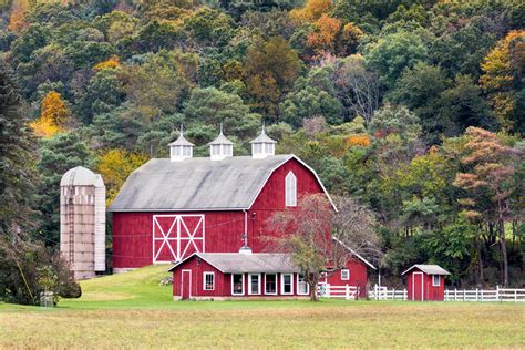barns painted red modern farmer