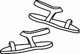 Sandals Coloring Pages Drawing Flops Flip Templates Sketch Do2learn Choose Board Clip Kids Gif Shoes Coloringp Clipart sketch template