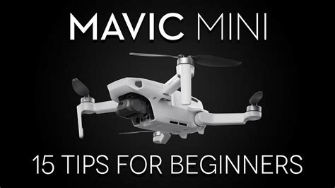 mavic mini  tips     minutes youtube