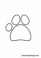 Paw Iheartcraftythings sketch template