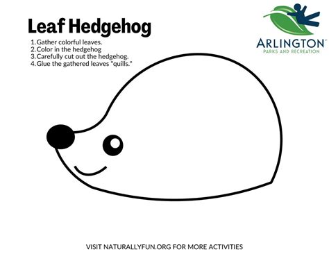 printable outline hedgehog template