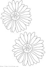 plant  flower coloring pages