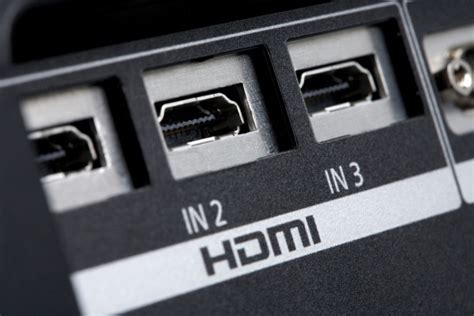 hdmi ports      tv dignited