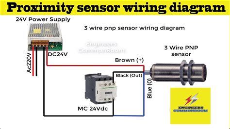 wire proximity sensor wiring diagram engineers commonroom electrical circuit diagram youtube