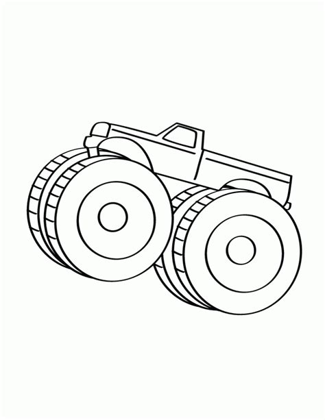 printable monster truck coloring pages  kids monster truck