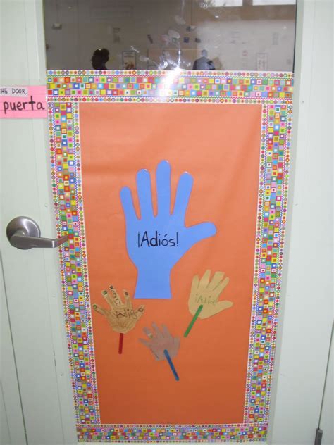 spanish simply spanish classroom door decorations