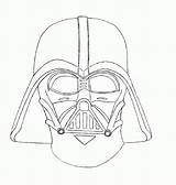 Vader Darth Coloring Pages sketch template