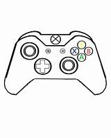 Xbox Controller Drawing Coloring Pages Game Line Remote Template Print Sketch Logo Printable Kids Getcolorings Austin Sheets Getdrawings Ps4 Color sketch template