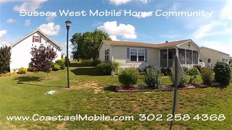 sussex west lewes delaware mobile homes youtube