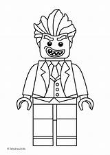 Lego Joker Coloring Batman Pages Kids Movie Birthday Party Printable Drawing Choose Board Color sketch template
