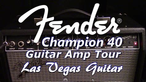 fender champion  guitar amplifier  youtube