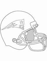 Coloring Helmet Pages Patriots England Nfl Printable Football Rob Gronkowski Template Print Color Getcolorings Choose Board Logo sketch template