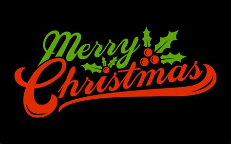 merry christmas text font graphic  vector art  vecteezy