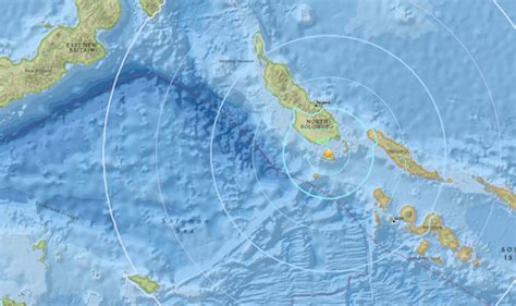 Papua New Guinea Earthquake 5 8 Quake Strikes Ring Of Fire World