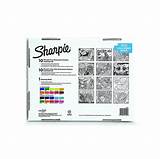 Coloring Fine Adult Permanent Sharpie Markers Aquatic Tip Ships Ultra Theme Book Set Sold sketch template
