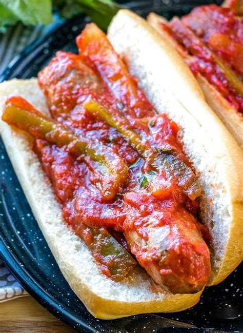 sausage and peppers is a classic italian american comfort