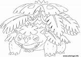 Evolution Florizarre Coloring Venusaur Pokémon Méga Pascher Gratuit Evolved Kiezen sketch template