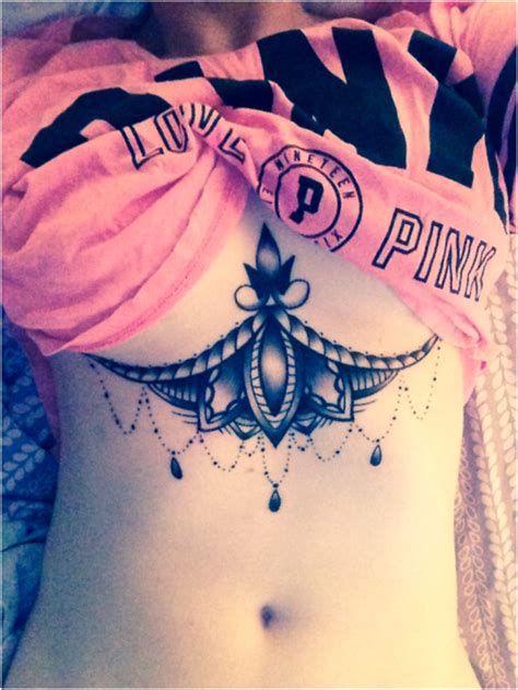 30 sexy under breast tattoos you won t be able to take your eyes off