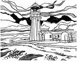 Coloring Cape Colouring Sheets Reilly Fitzgerald Newfoundland Lighthouse Pages Getdrawings Getcolorings sketch template