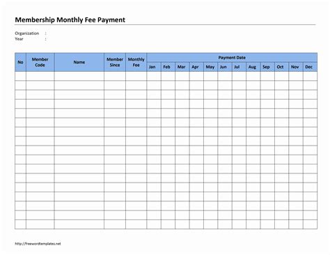 bill pay schedule printable  calendar printable