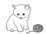 Coloring Kitten Pages Cat Ausmalbilder Pet Cute Sad Downloadable Katzen Educativeprintable Malvorlagen Und Printable Zum Ausdrucken Kostenlos Bilder Educative Tiere sketch template
