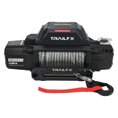 trailfx wrsb  lbs reflex  series electric winch  synthetic rope