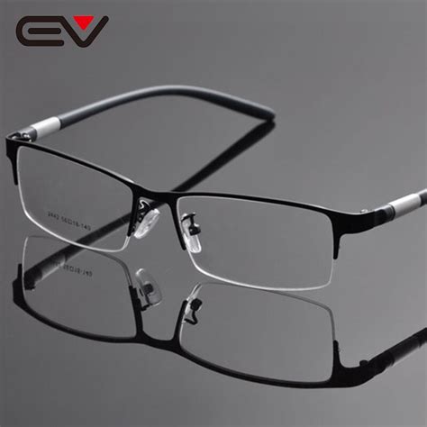 man glasses frame half rim opticos eyeglasses frames men square glasses