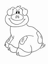 Maiali Porcellini Maialini Svinja Porc Porcs Pigs Porcelets Vesel Maiale Colorat Planse Bojanke Granja Coloriages Crtež Copilul Animale Rata Pet sketch template