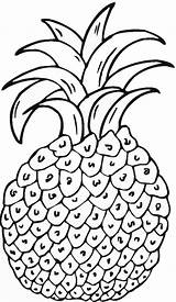 Coloring Pages Luau Printable Pineapple Printables Kids Color Print Library Clipart Site sketch template