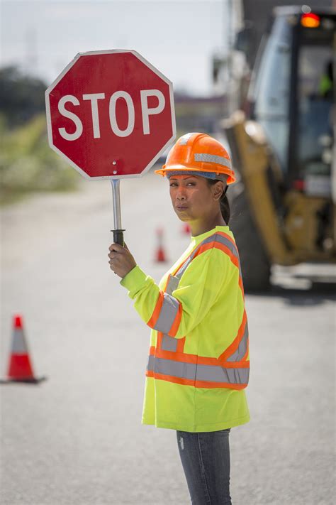 lets  working  improve safety  traffic flaggers speaking