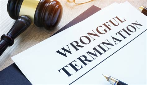 what to expect from a wrongful termination case mjsb employment justice