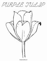 Coloring Tulip Purple Cursive Favorites Login Add sketch template