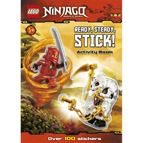 lego ninjago ready steady stick sticker activity